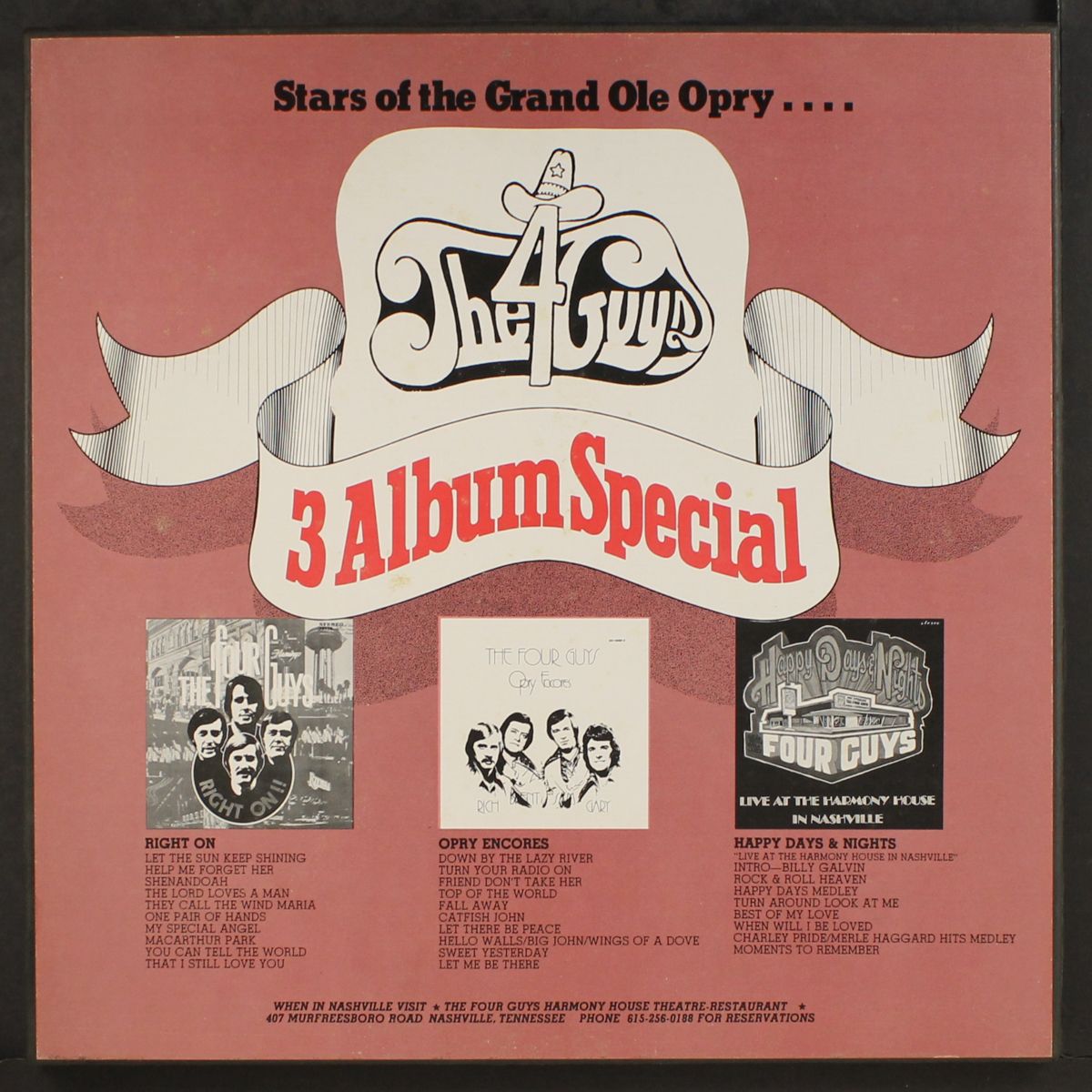 3 album special by FOUR GUYS
