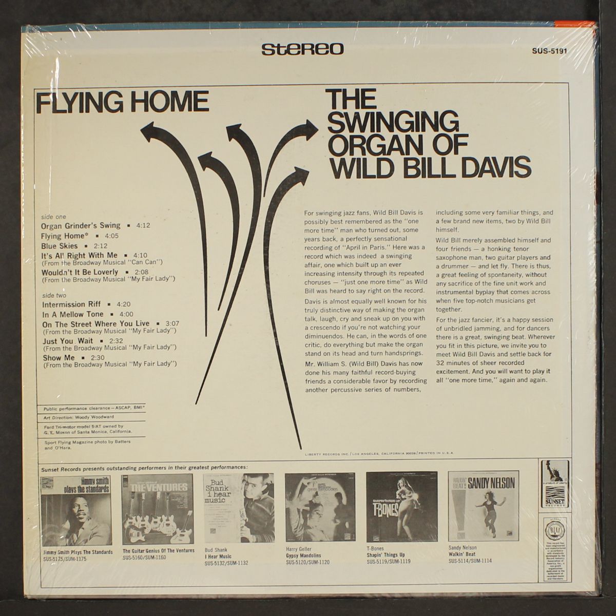 flying home by WILD BILL DAVIS