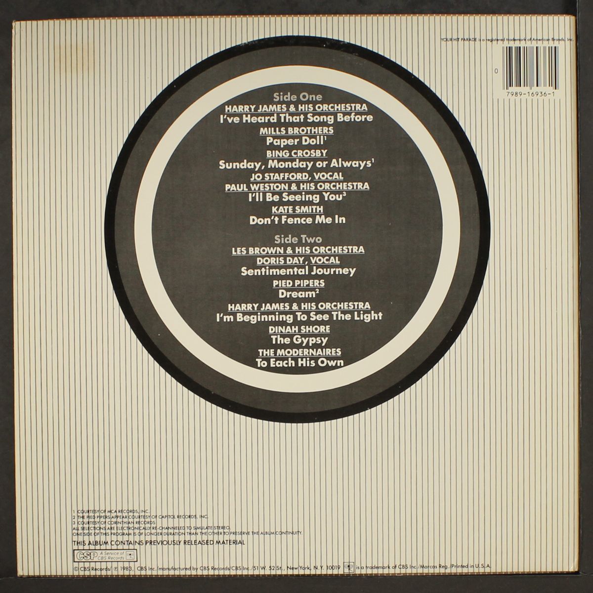 your hit parade, vol. 3 by VARIOUS
