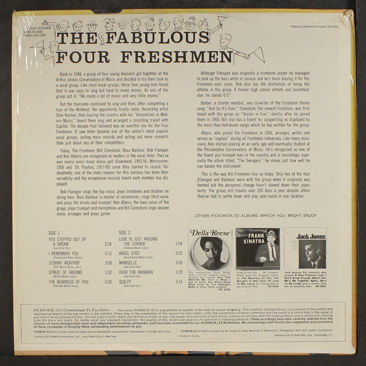 the fabulous by FOUR FRESHMEN