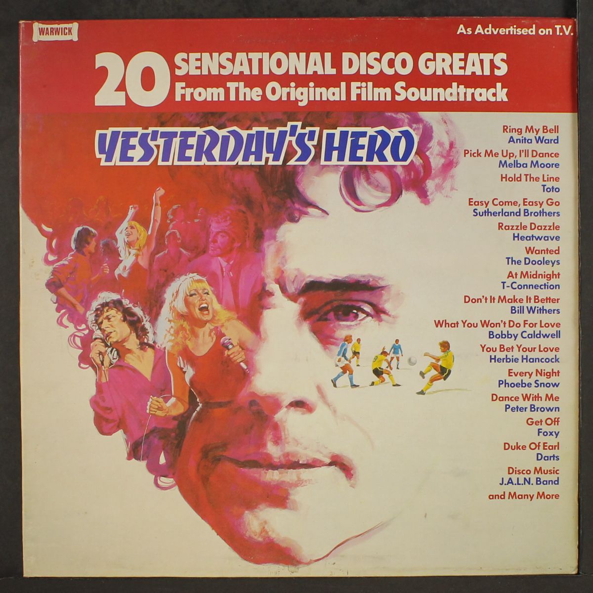 20 sensational disco greats from yesterday's hero by VARIOUS