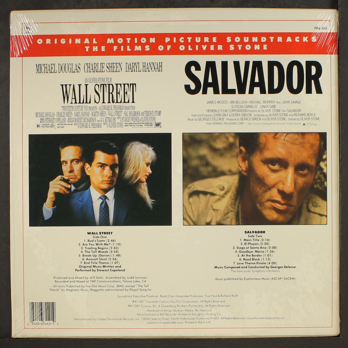 wall street / salvador by SOUNDTRACK