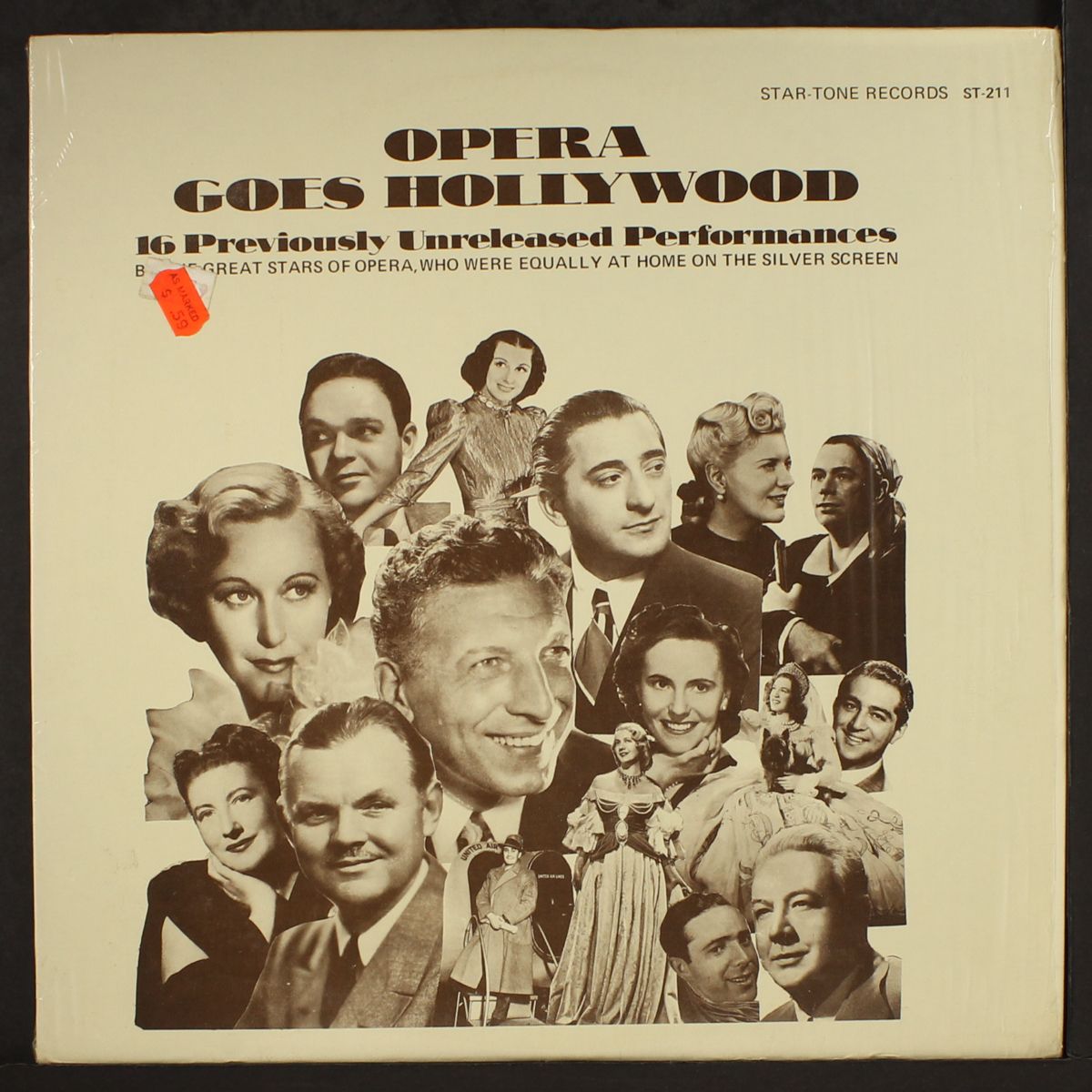 opera goes hollywood by VARIOUS