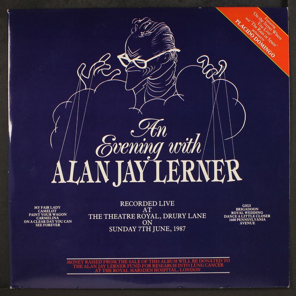 an evening with by ALAN JAY LERNER