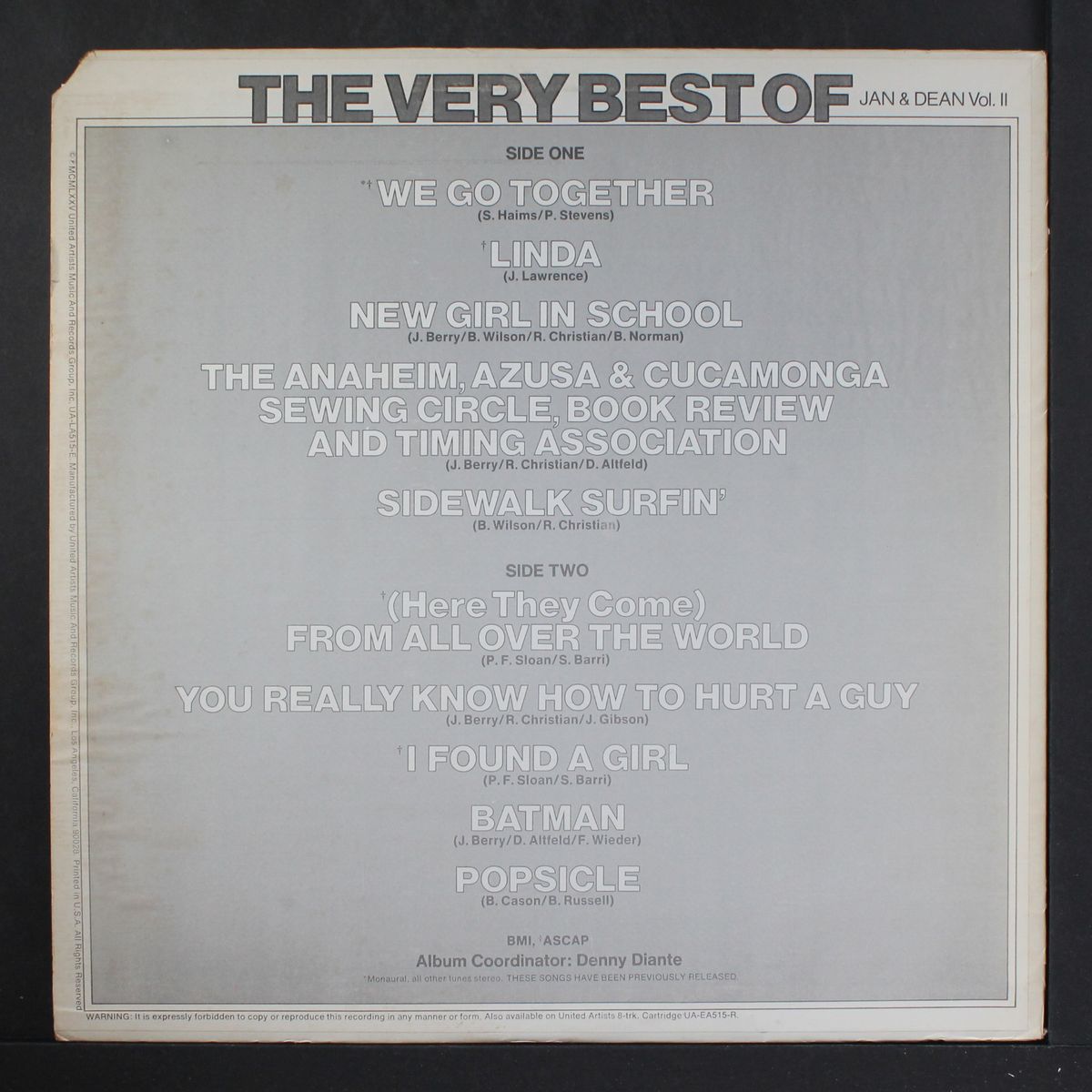 the very best of, vol. 2 by JAN & DEAN