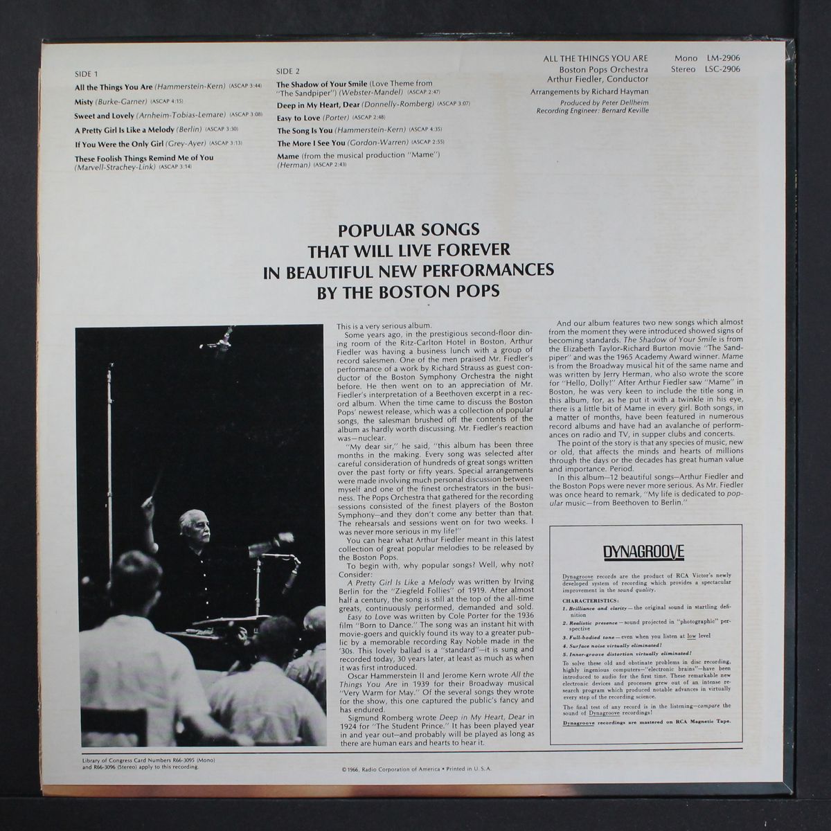 all the things you are by ARTHUR FIEDLER & BOSTON POPS