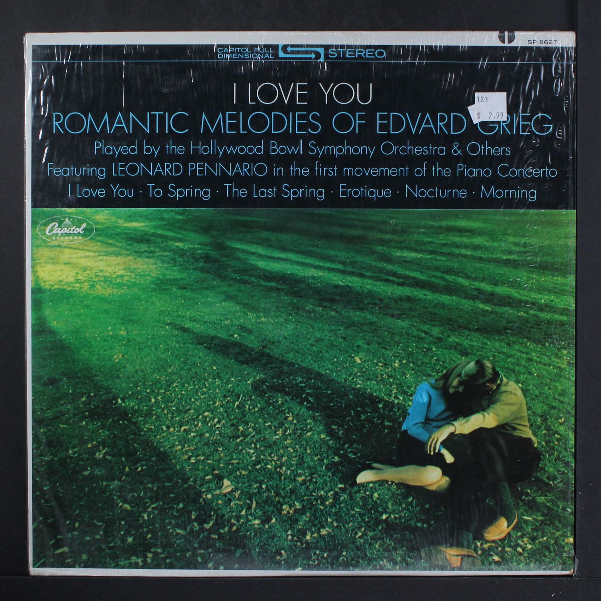 i love you, romantic melodies of grieg by HOLLYWOOD BOWL SYMPHONY ORCHESTRA
