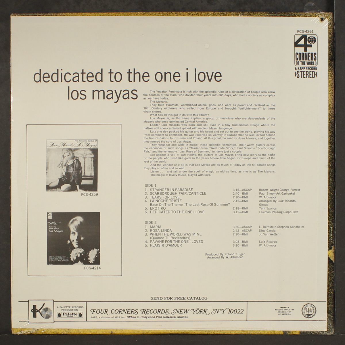 dedicated to the one i love by LOS MAYAS