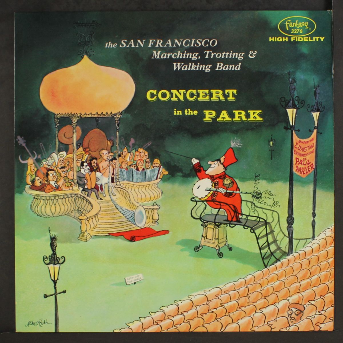 concert in the park by PAUL MILLER
