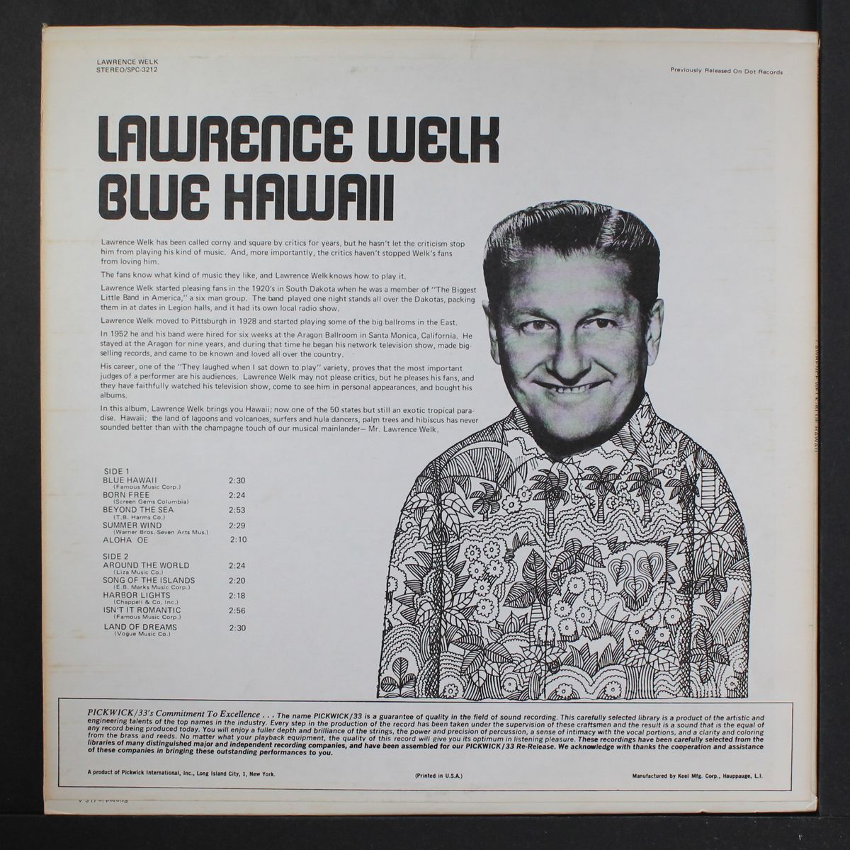 blue hawaii by LAWRENCE WELK