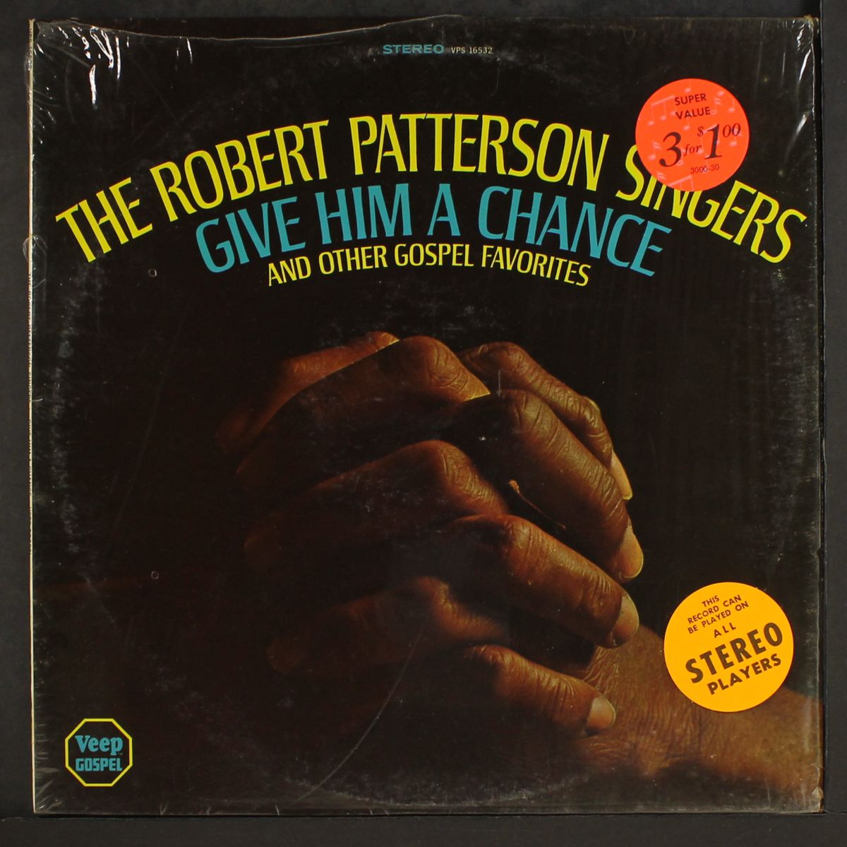 give him a chance by ROBERT PATTERSON SINGERS