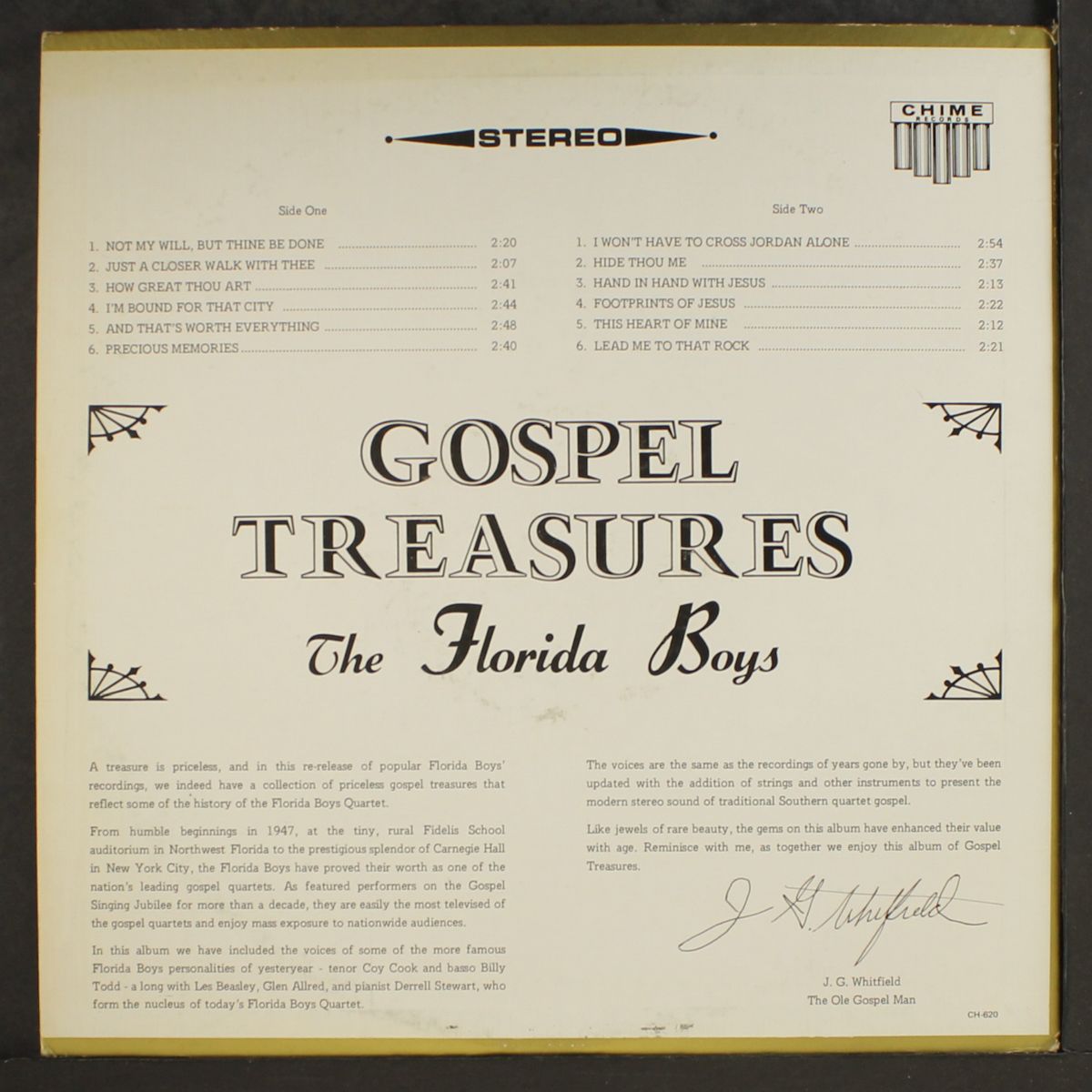 gospel treasures by FLORIDA BOYS