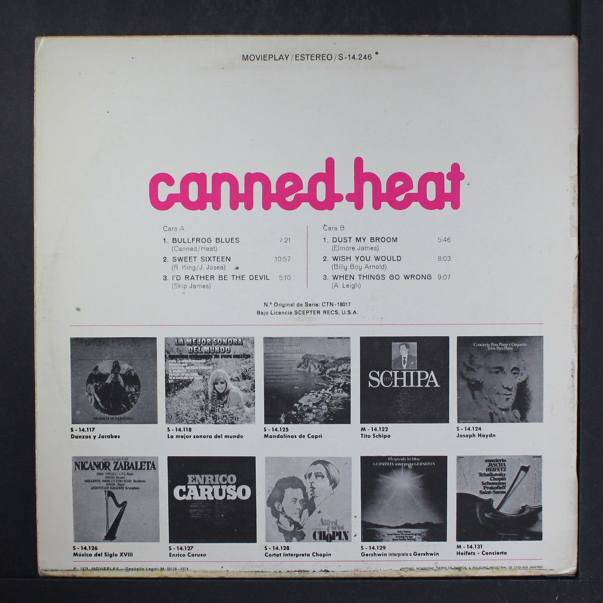 bullfrog blues by CANNED HEAT