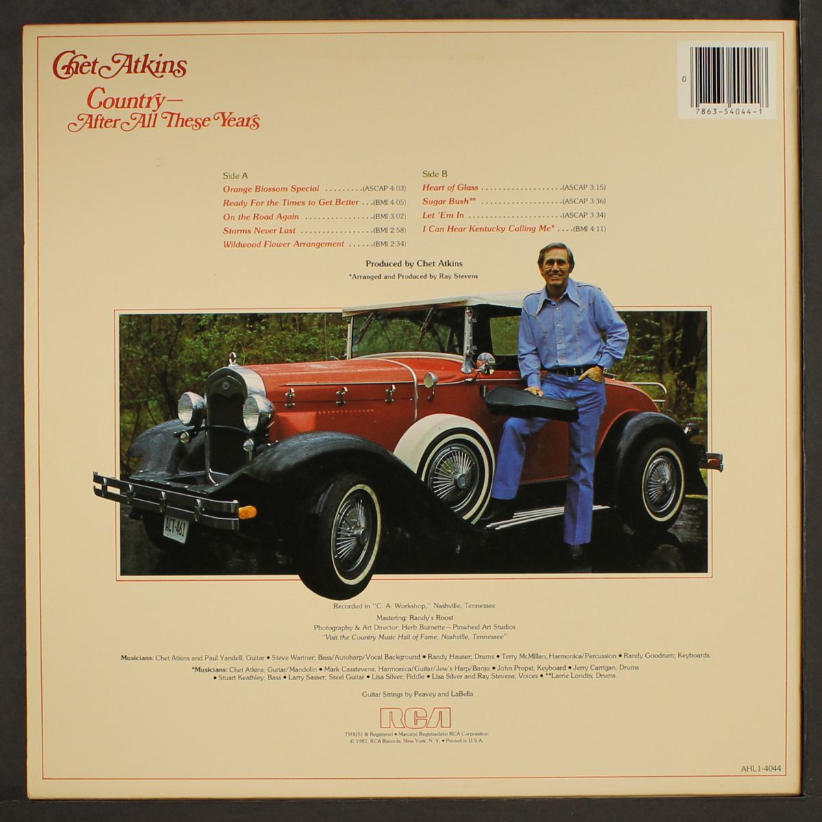 country after all these years by CHET ATKINS