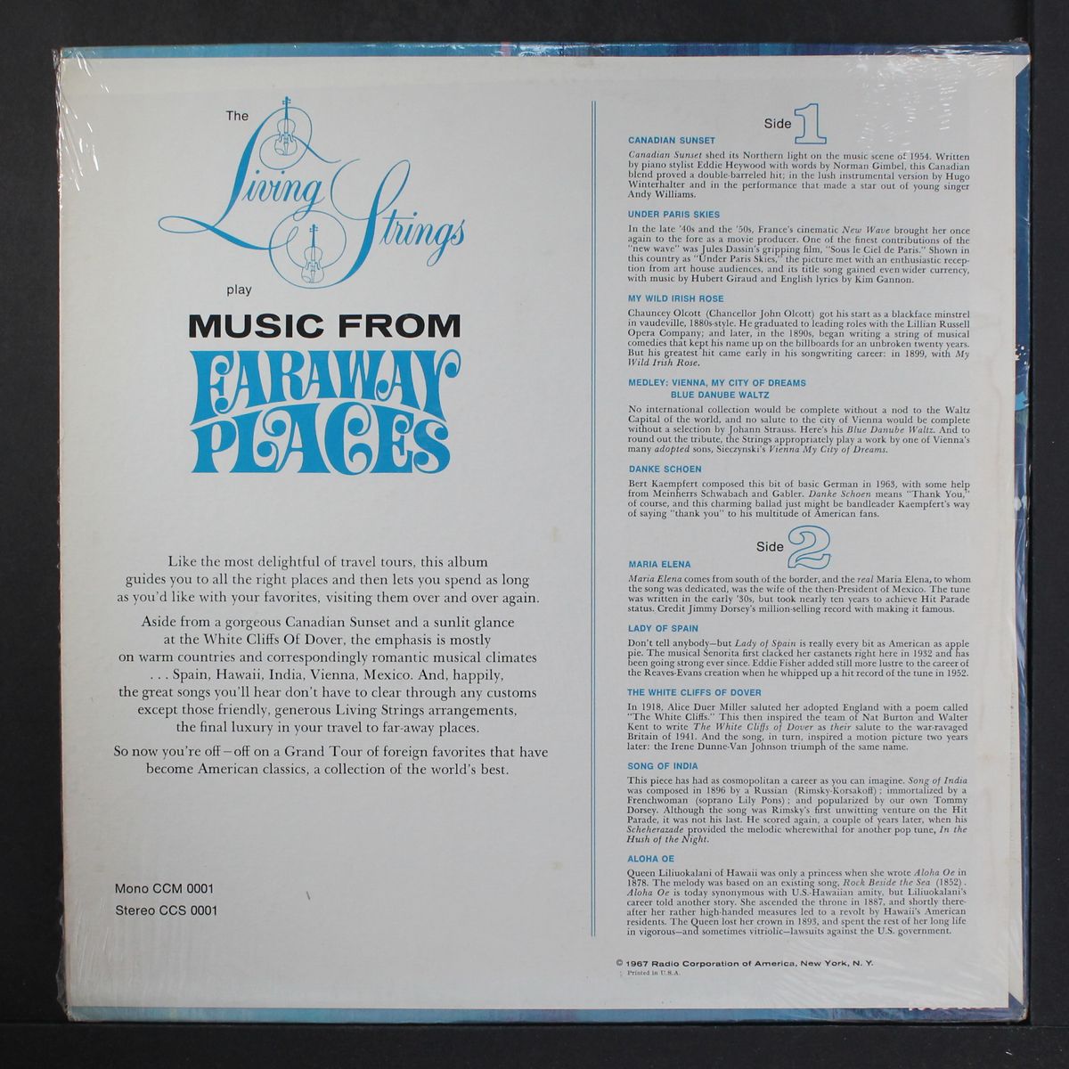 music from faraway places by LIVING STRINGS