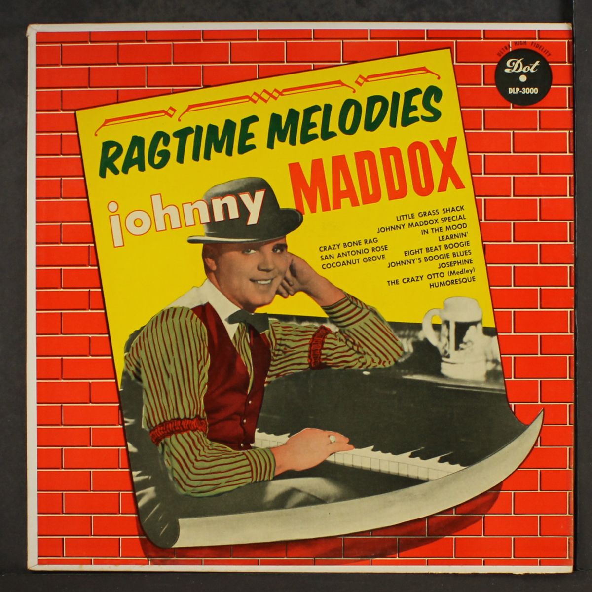 ragtime melodies by JOHNNY MADDOX