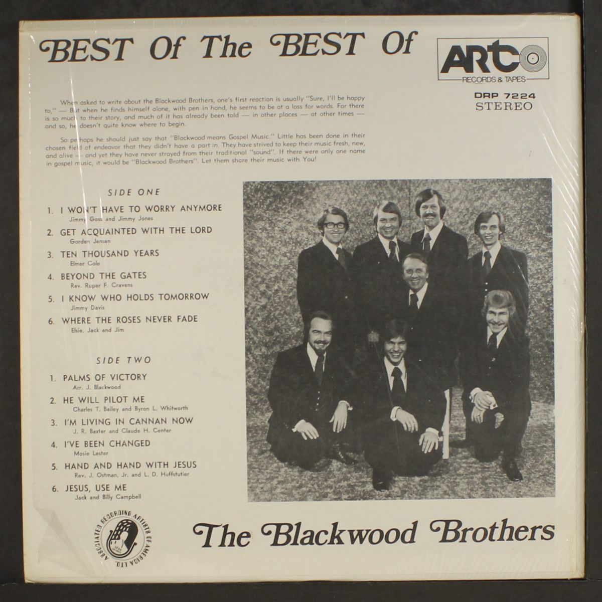 best of the best of by BLACKWOOD BROTHERS