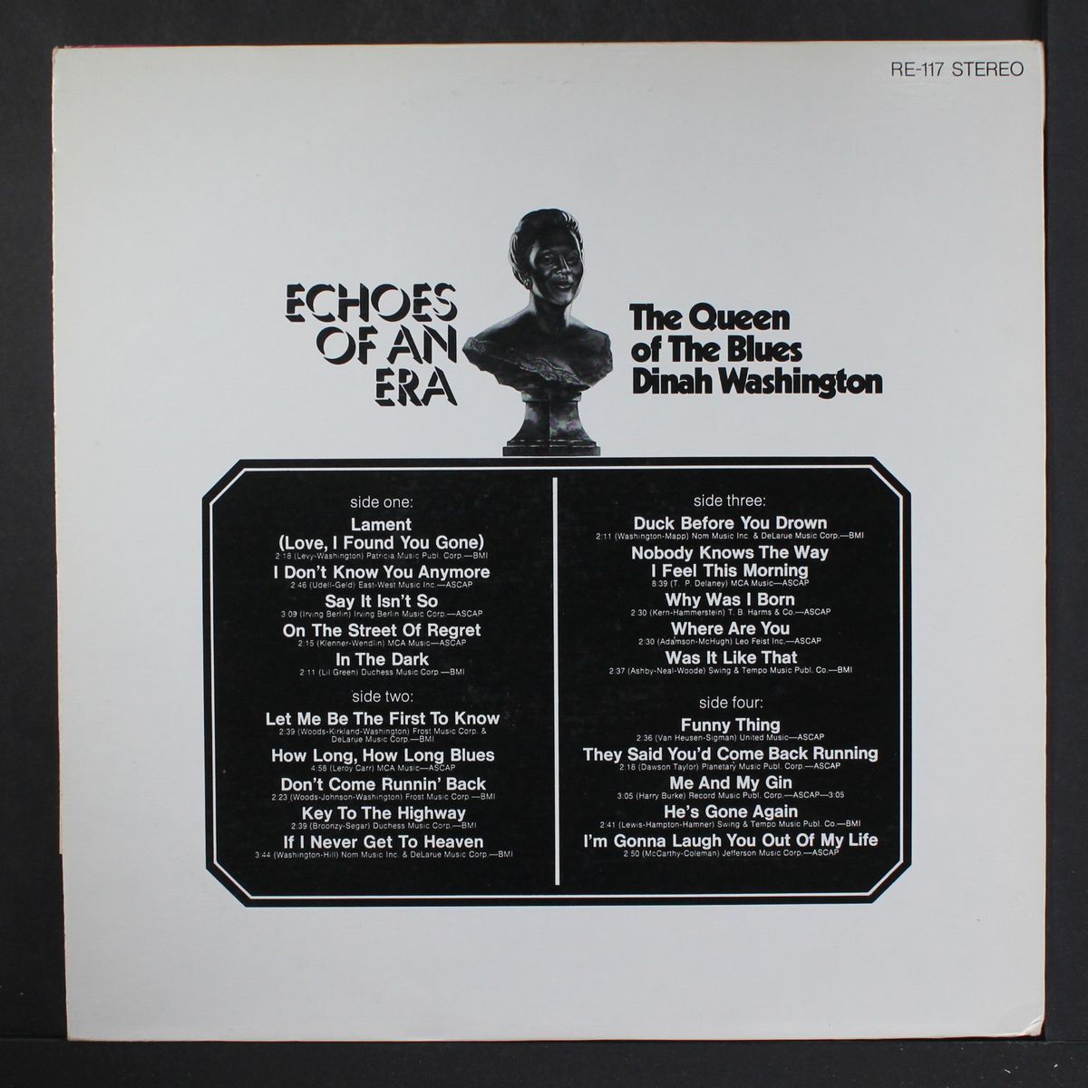 echoes of an era, the queen of the blues by DINAH WASHINGTON