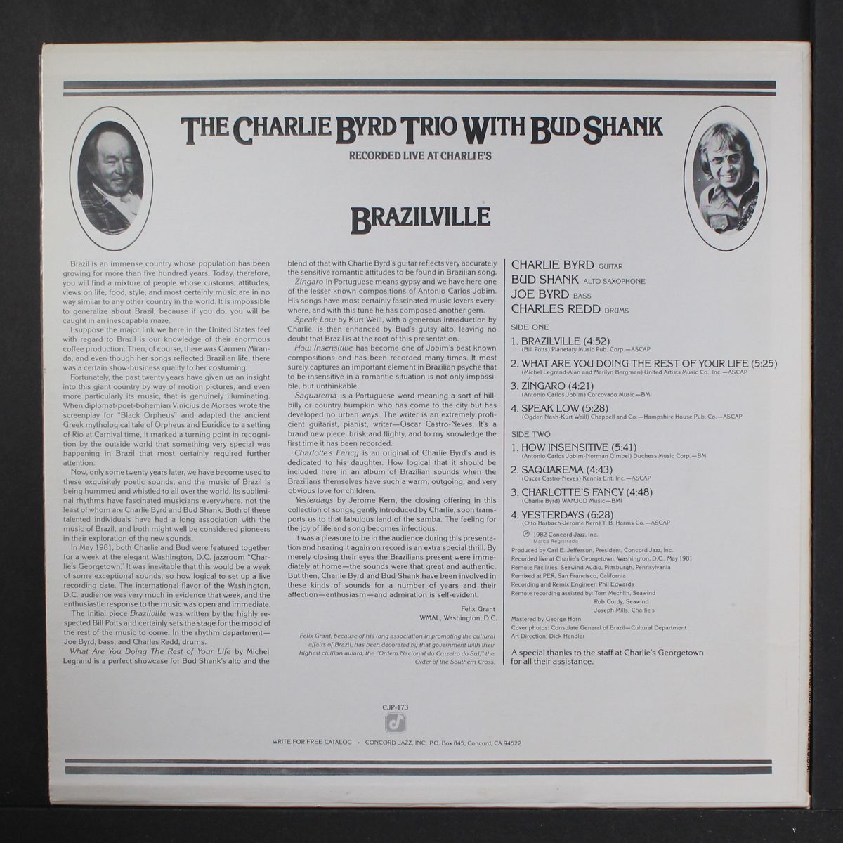 brazilville by CHARLIE BYRD