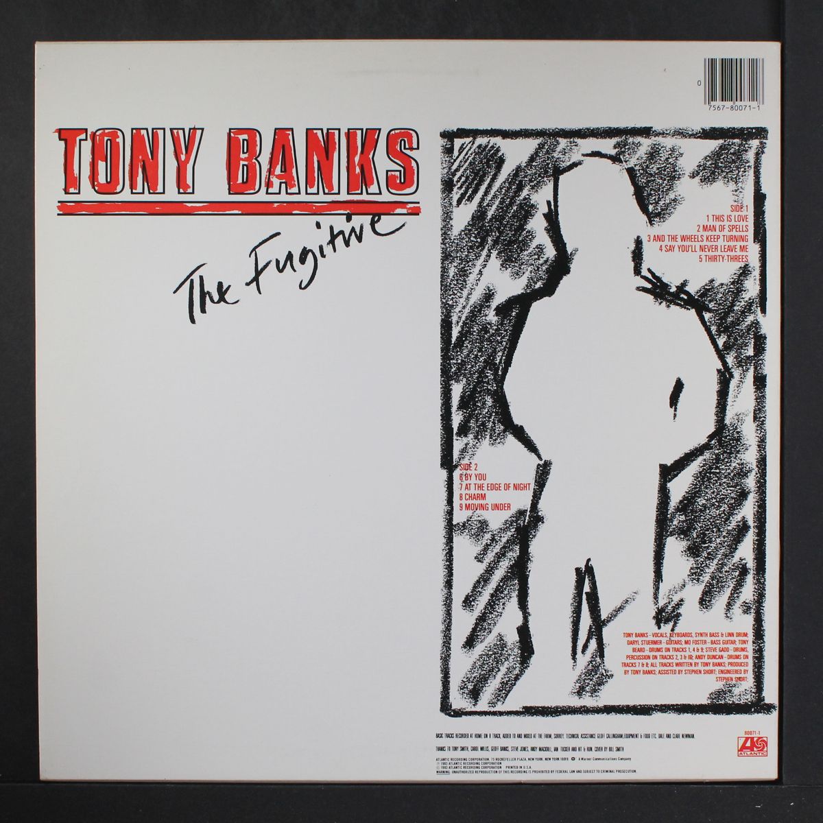 the fugitive by TONY BANKS