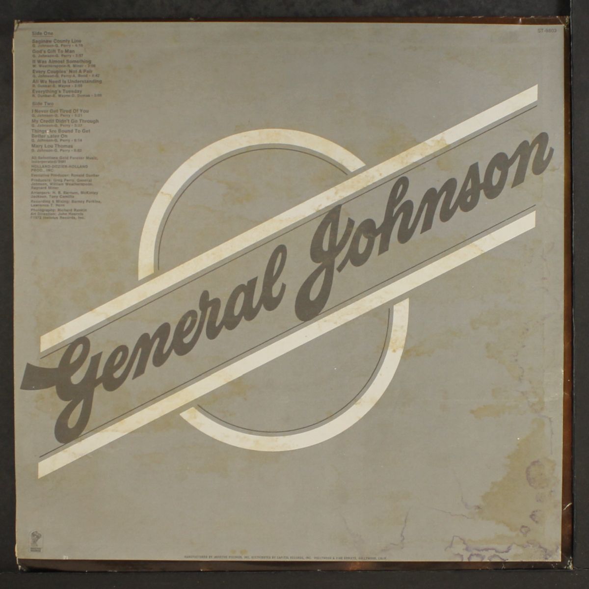 generally speaking by GENERAL JOHNSON
