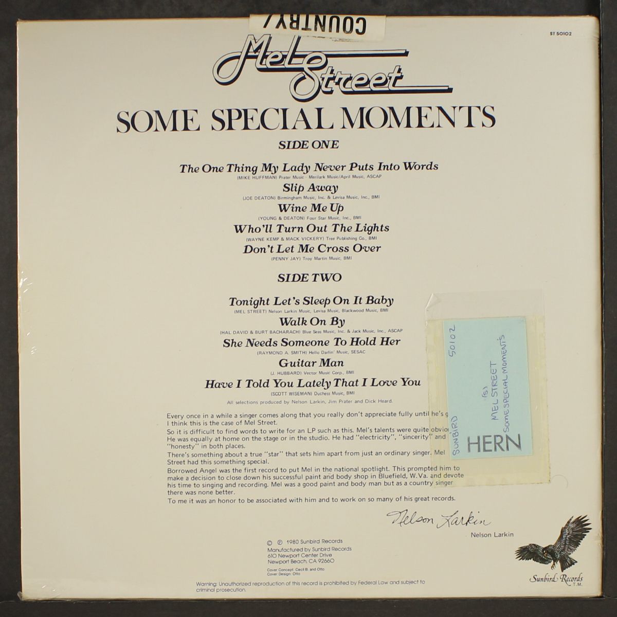 some special moments by MEL STREET