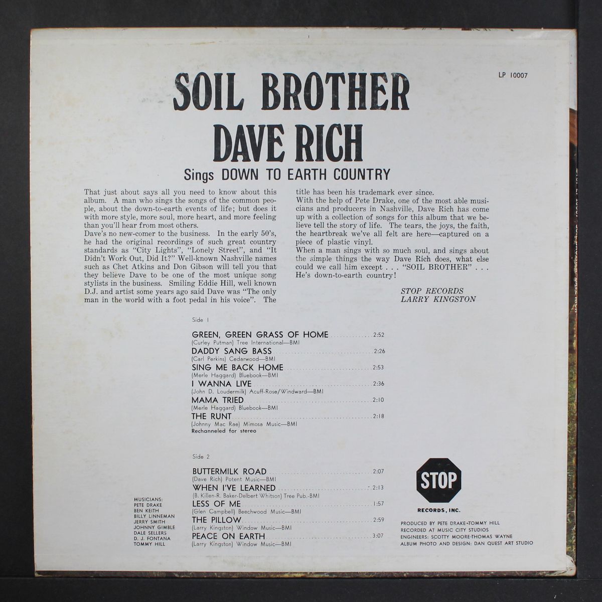 soil brother by DAVE RICH