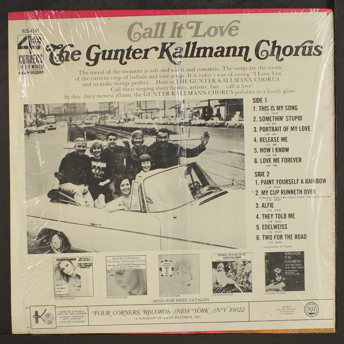 call it love by GUNTER KALLMANN CHORUS