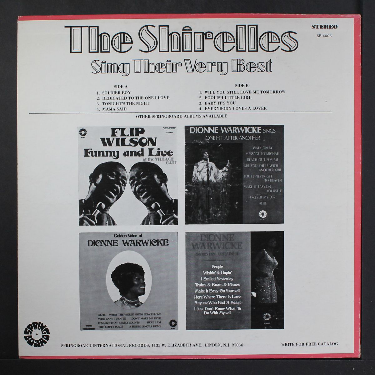 sing their very best by SHIRELLES