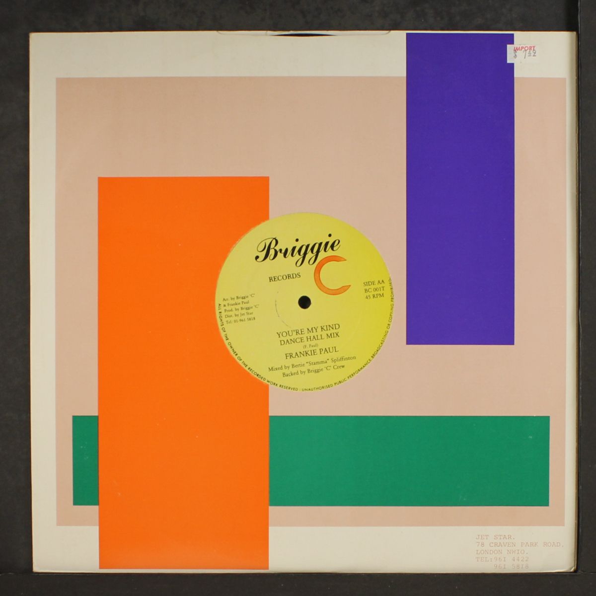 you're my kind / dance hall mix by FRANKIE PAUL