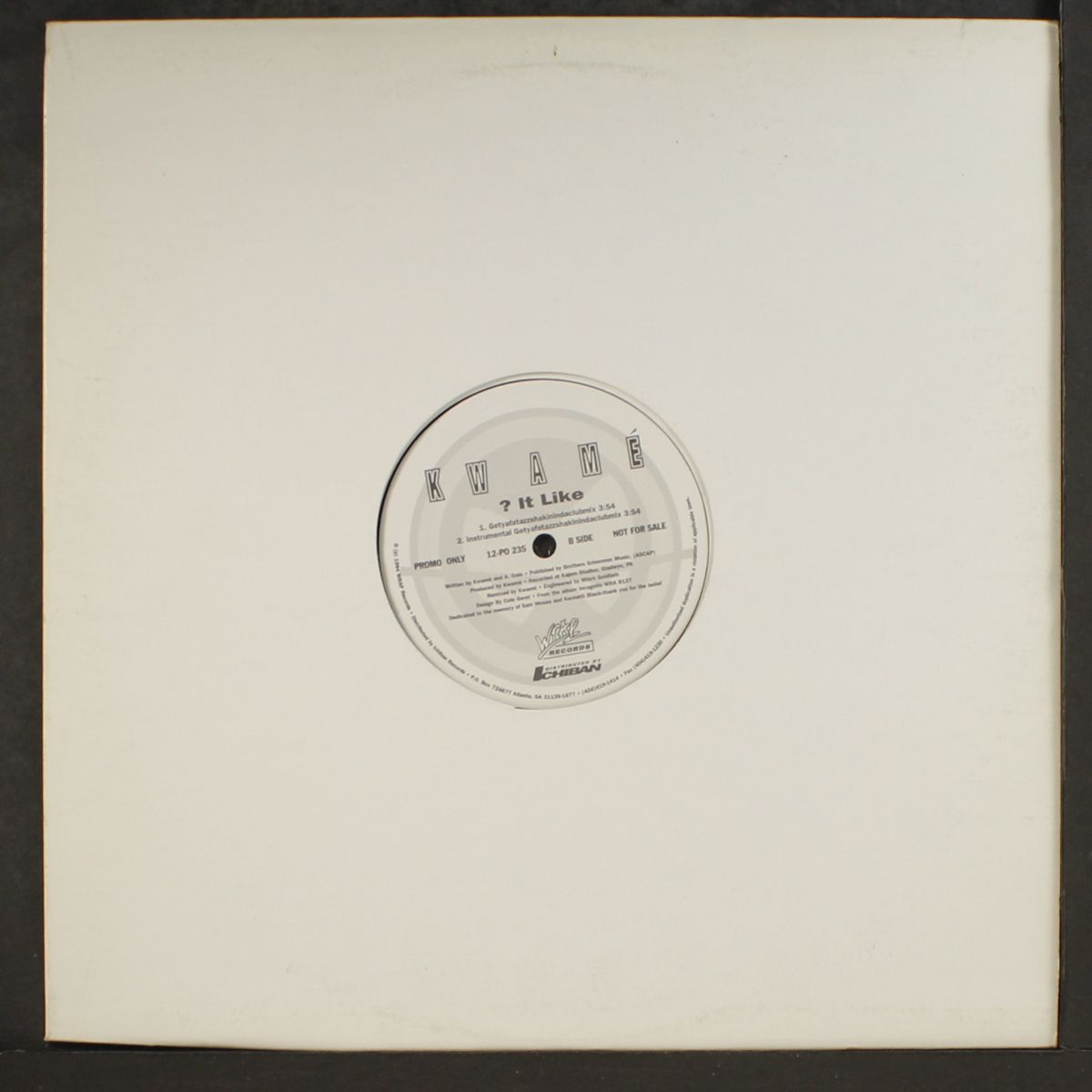 ? it like (4 mixes) by KWAME