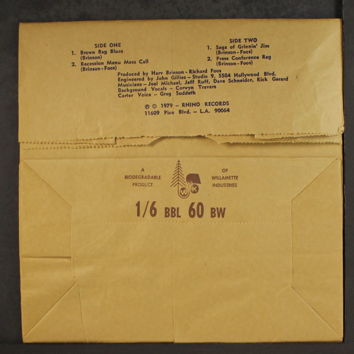 brown bag blues by JC & THE BROWN BAG BLUES BAND