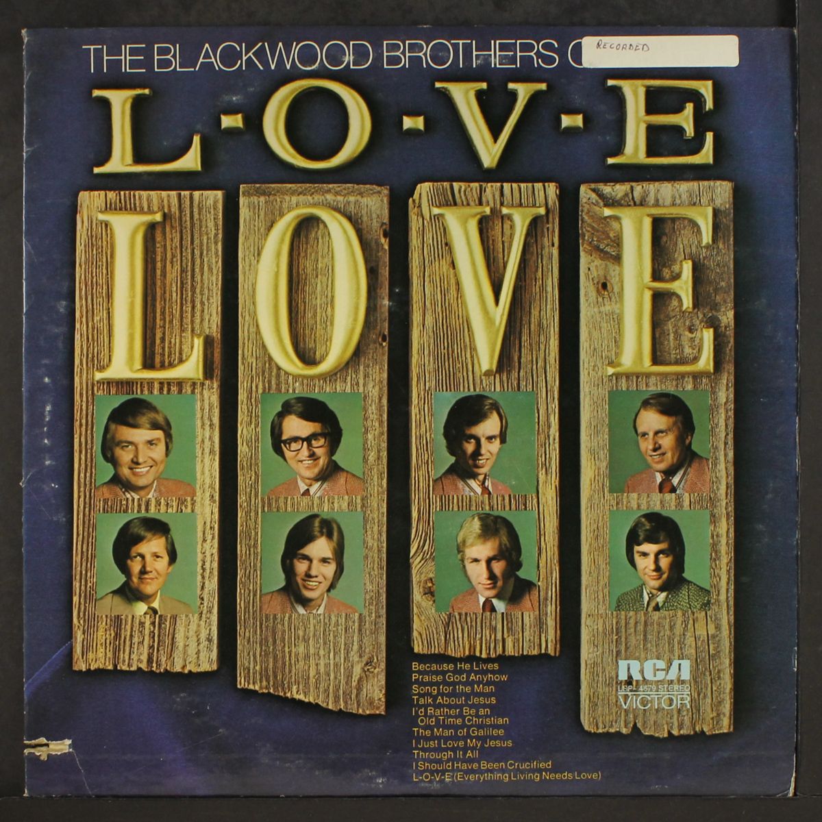 l-o-v-e love by BLACKWOOD BROTHERS