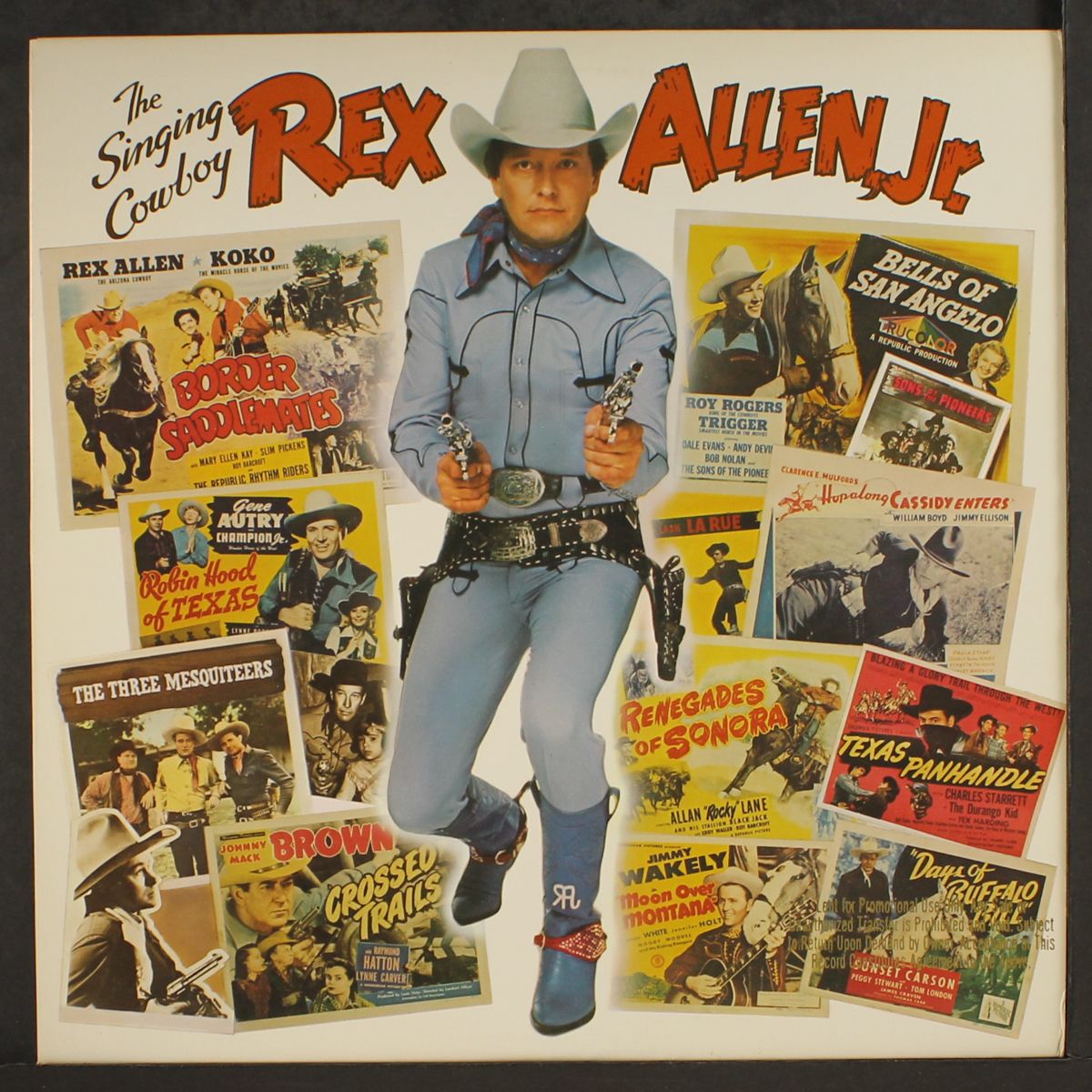the singing cowboy by REX ALLEN JR.