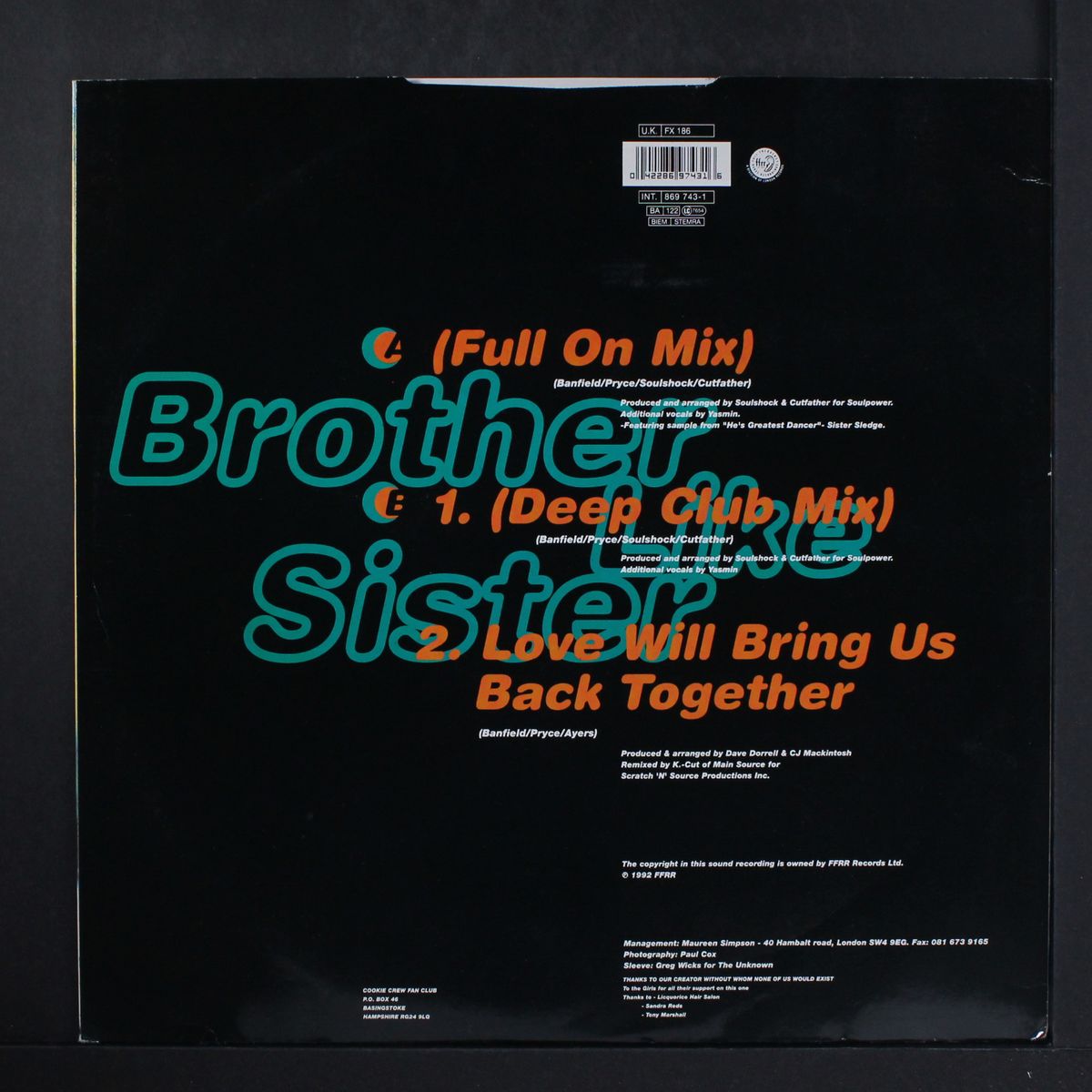 brother like sister by COOKIE CREW