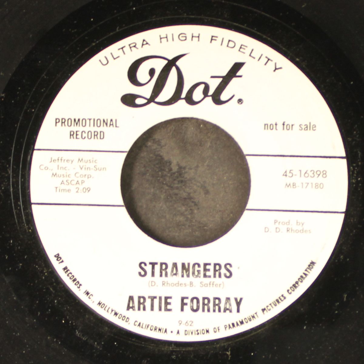 i make believe it's you / strangers by ARTIE FORRAY