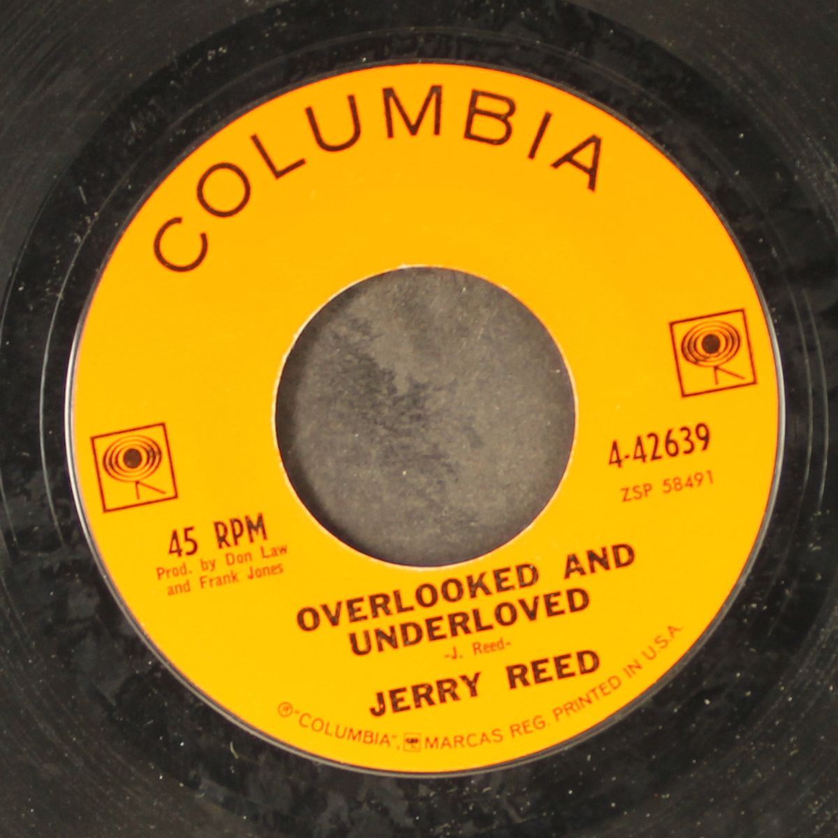 overlooked and underloved / too old to cut the mustard by JERRY REED