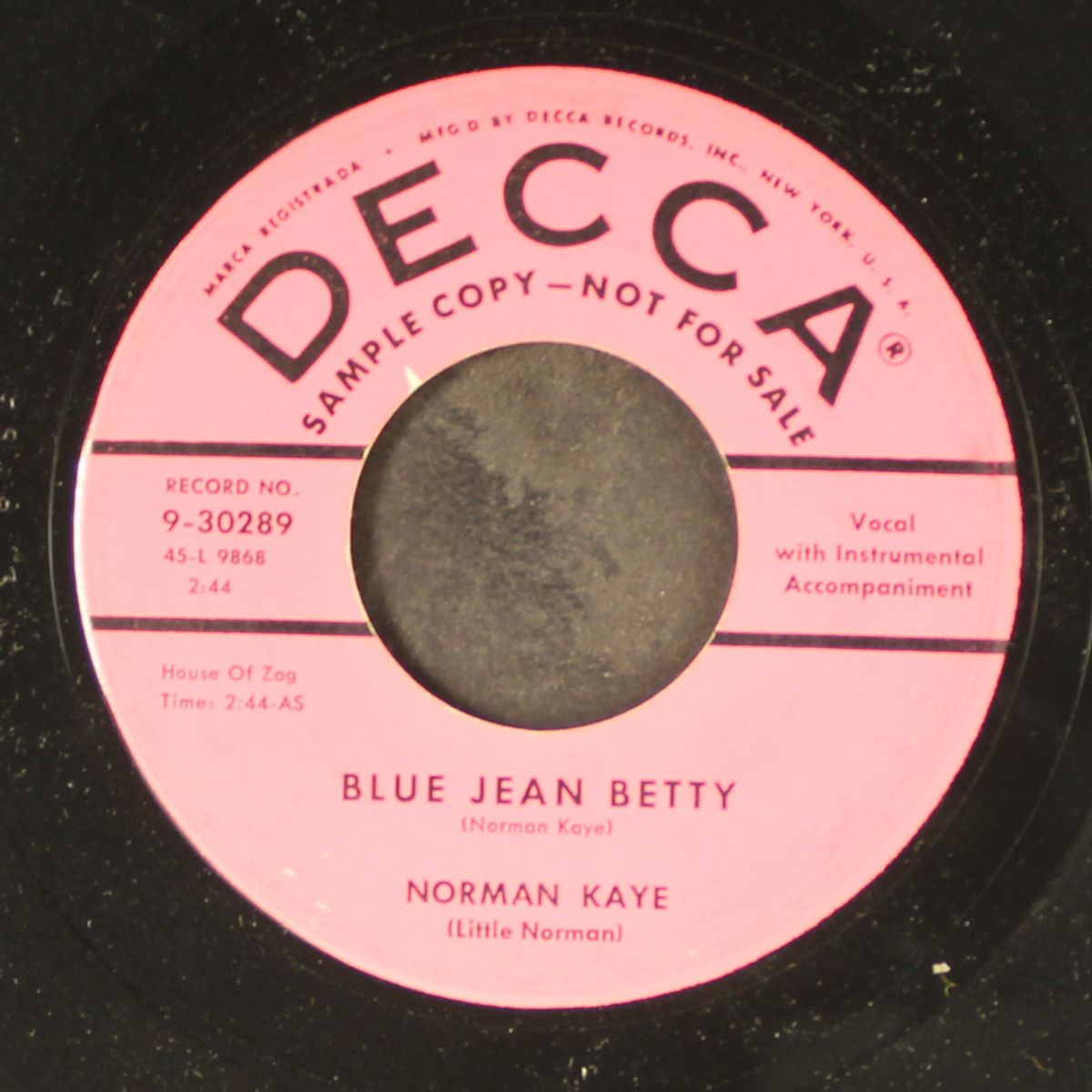 blue jean betty / snake charmer by NORMAN KAYE