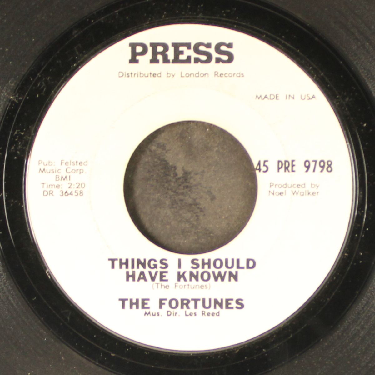 things i should have known / here it comes again by FORTUNES