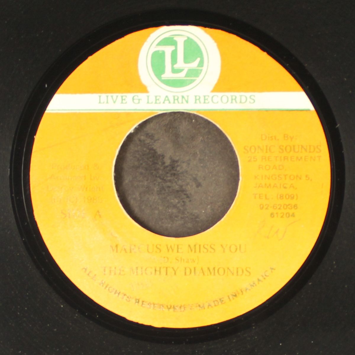 marcus we miss you / version by MIGHTY DIAMONDS