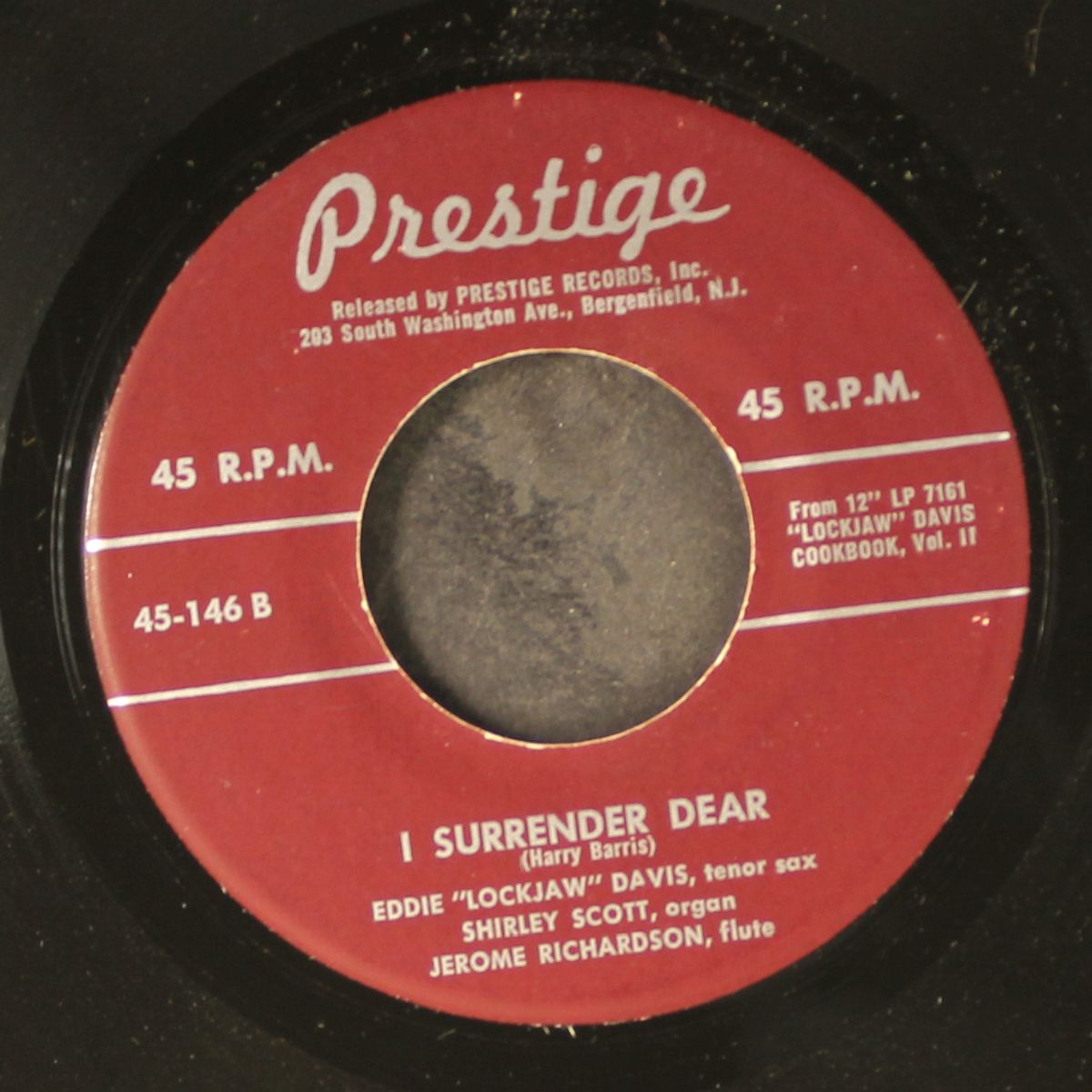 the rev / i surrender dear by EDDIE "LOCKJAW" DAVIS