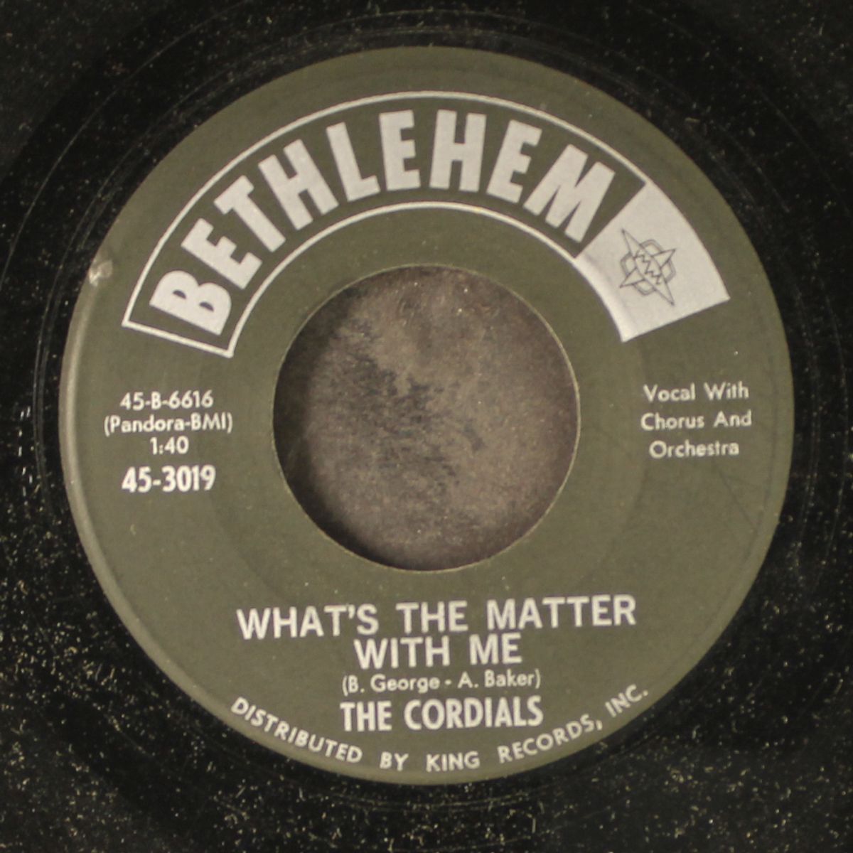 what's the matter with me / i'm not crying anymore by CORDIALS