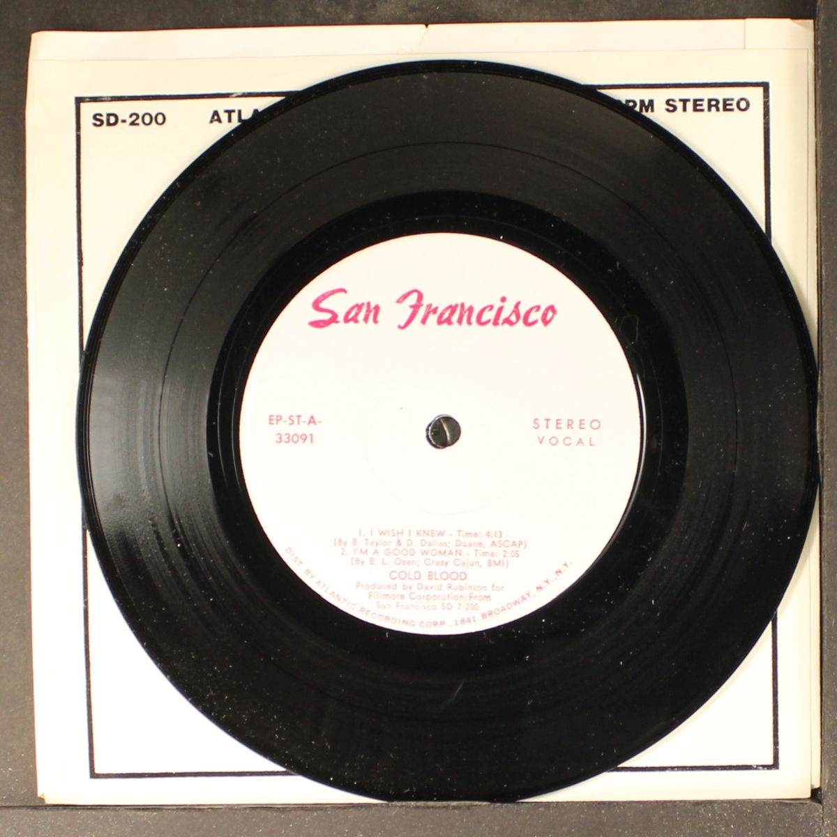 san francisco ep by COLD BLOOD