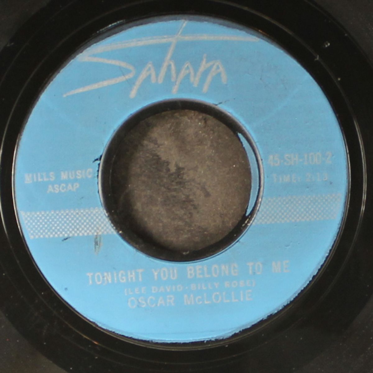 love's a funny little game / tonight you belong to me by OSCAR MCLOLLIE & NANCY LAMARR