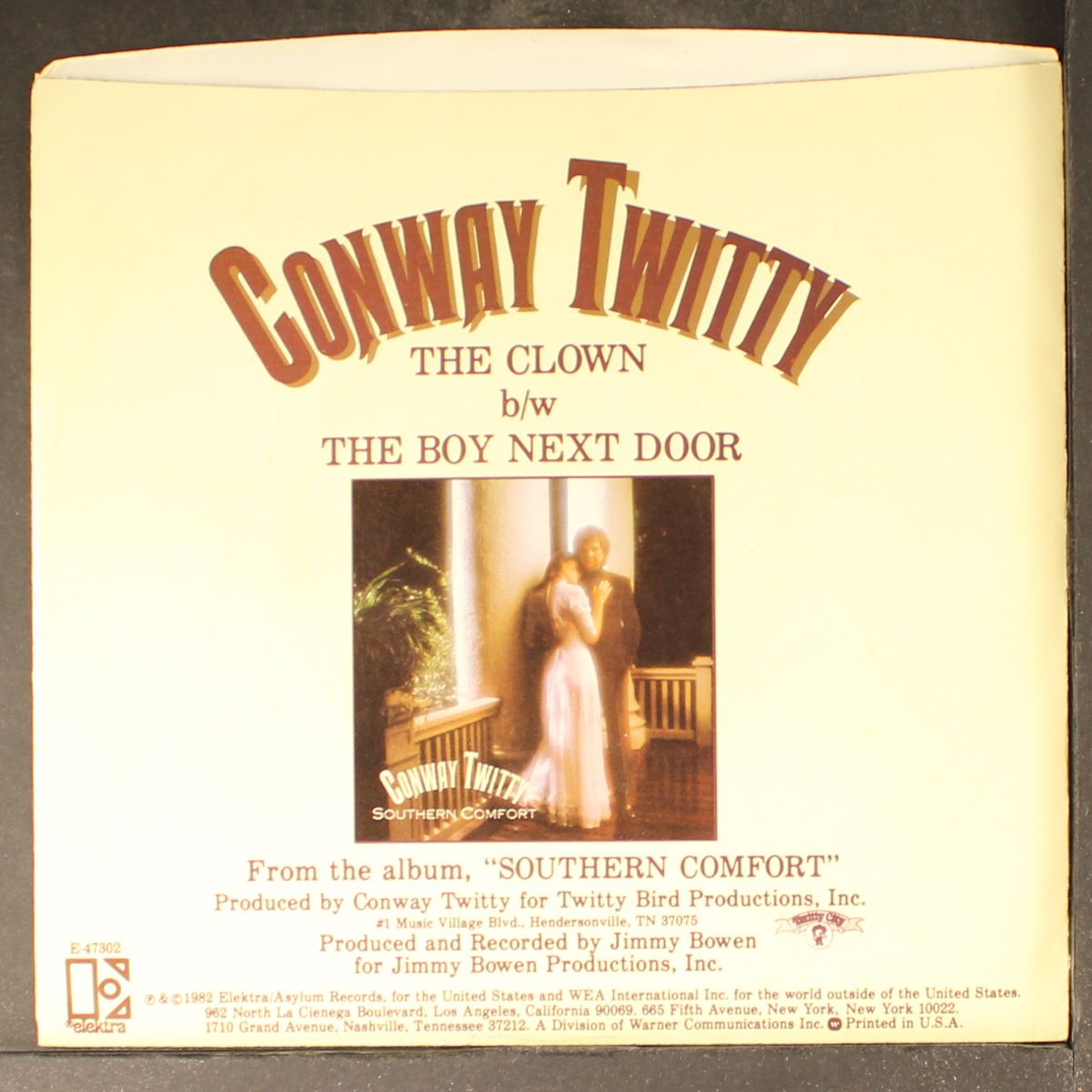 the clown / the boy next door by CONWAY TWITTY