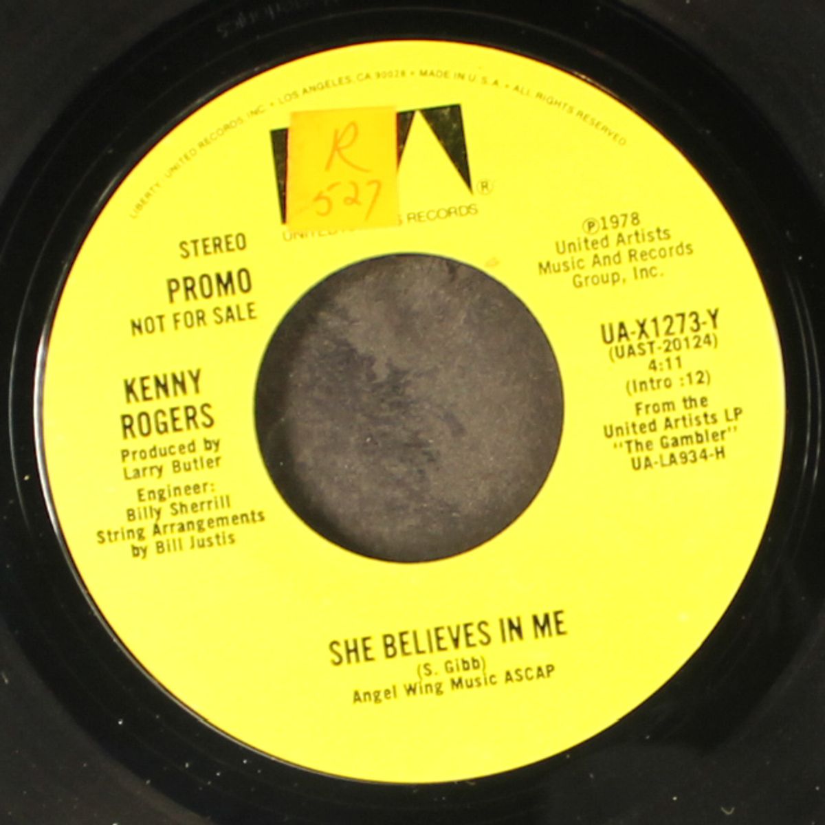 she believes in me / mono by KENNY ROGERS