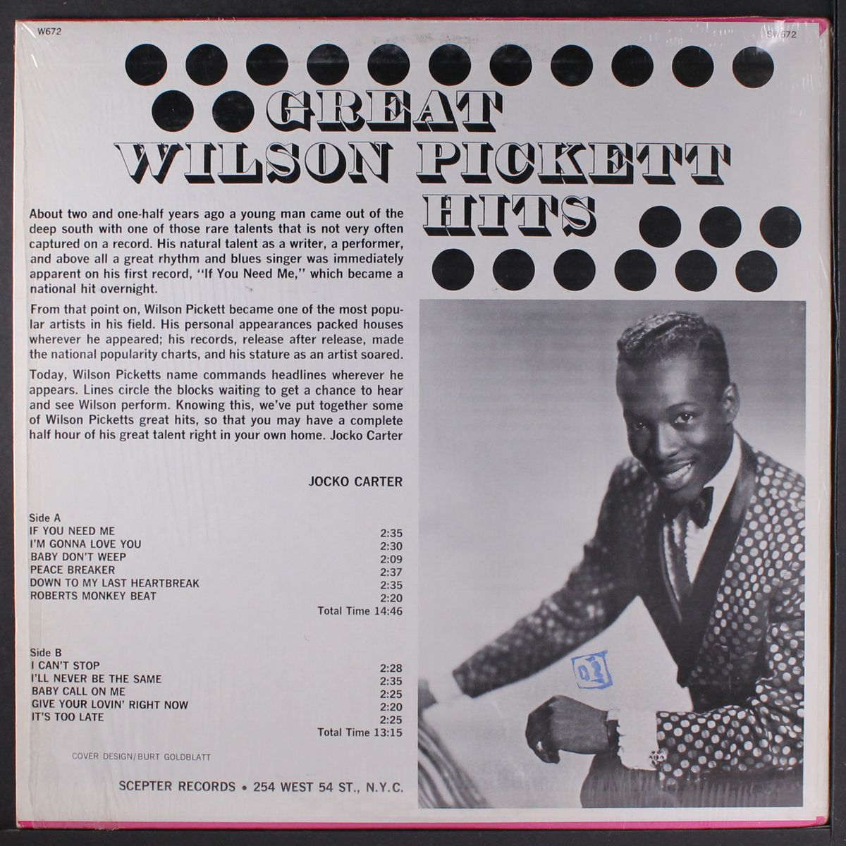 great hits by WILSON PICKETT