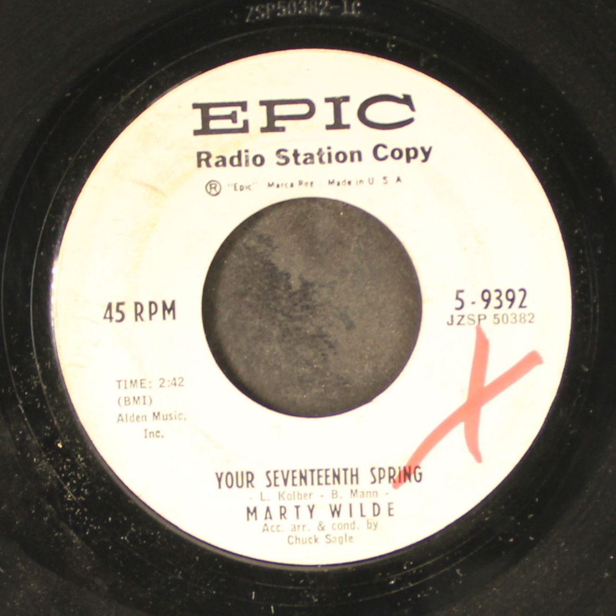little girl / your seventeenth spring by MARTY WILDE