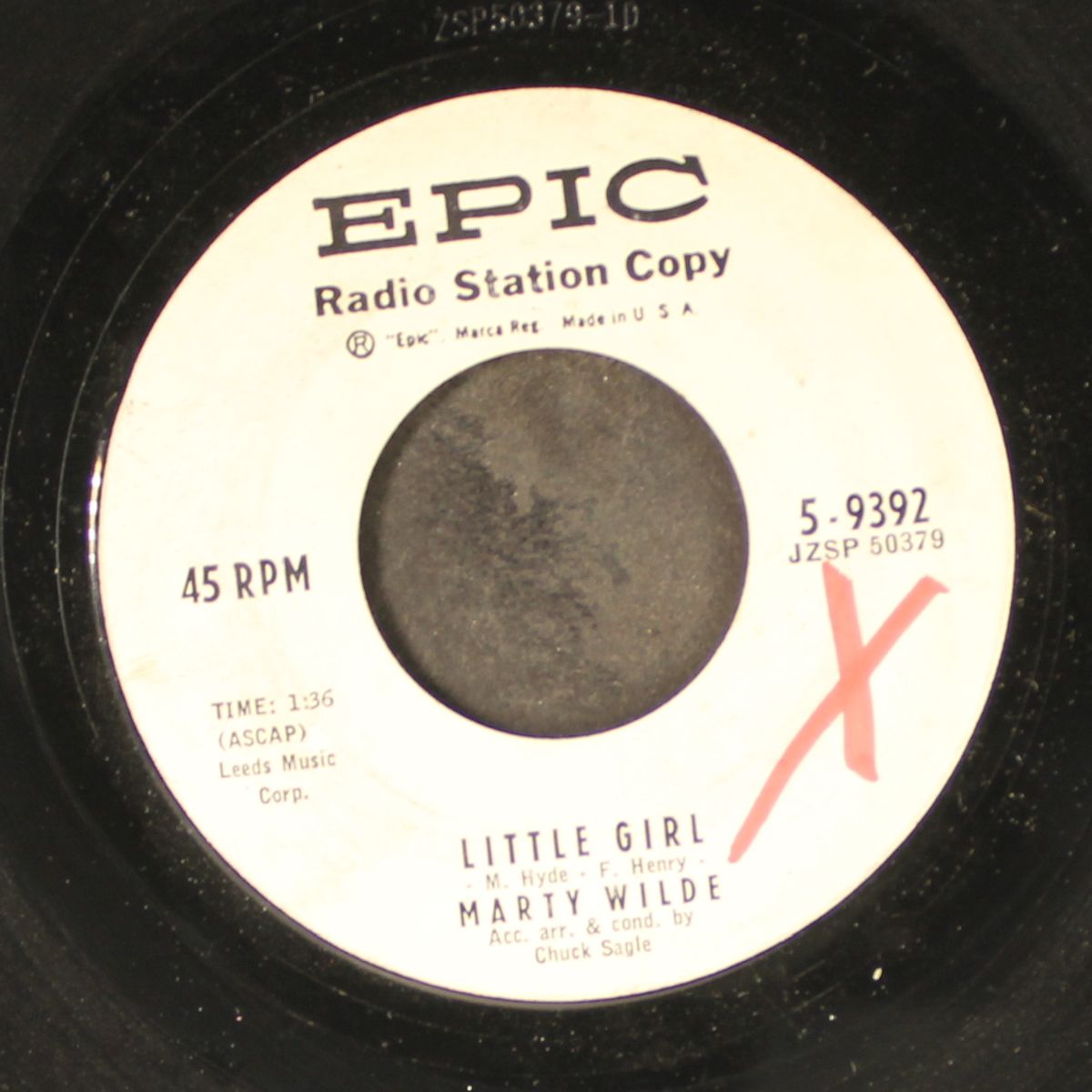 little girl / your seventeenth spring by MARTY WILDE