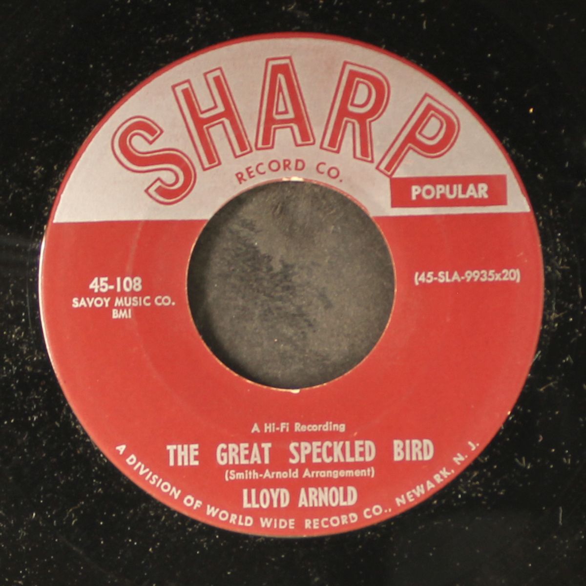 the great speckled bird / dixie doodle by LLOYD ARNOLD